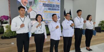 Terima SK CPNS, 57 Pemeriksa Keimigrasian Siap Perkuat Layanan di Imigrasi Ngurah Rai